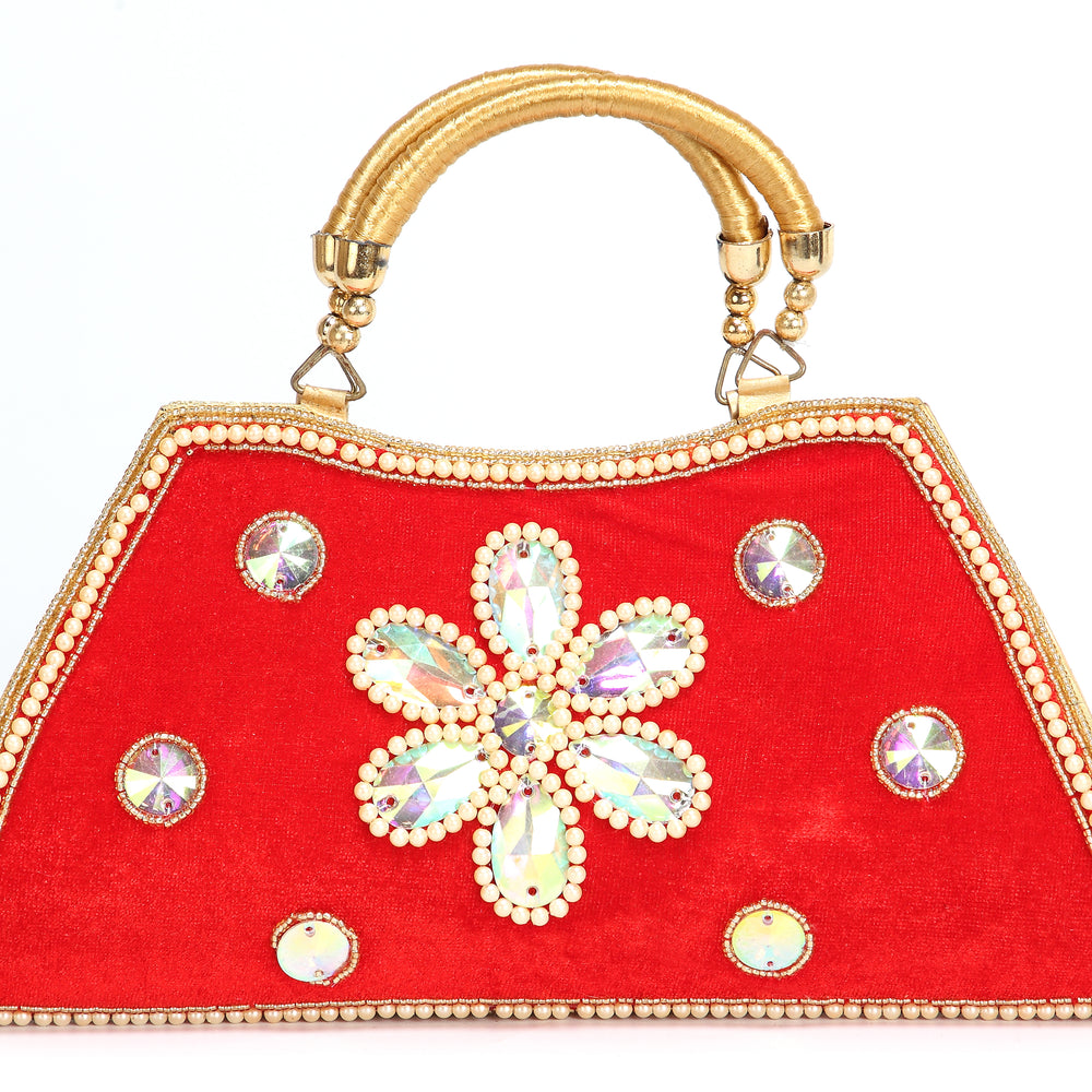 
                  
                    Traditional Style Ladies Hand Clutch - Maxim Creation
                  
                
