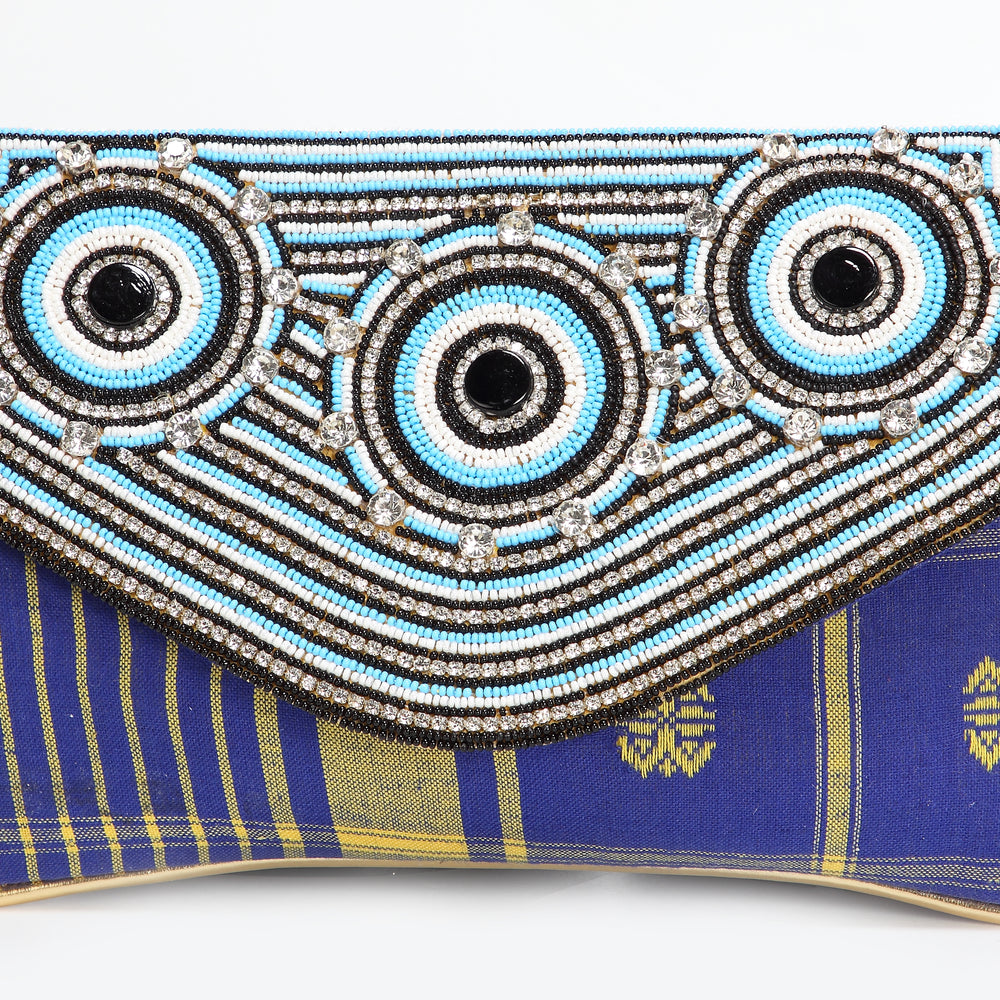 
                  
                    Tribal Style Beaded Handheld Clutch - Maxim Creation
                  
                