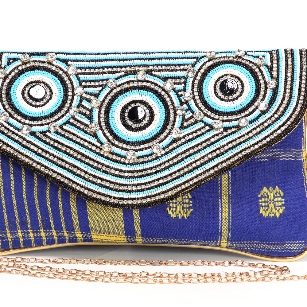 
                  
                    Tribal Style Beaded Handheld Clutch - Maxim Creation
                  
                