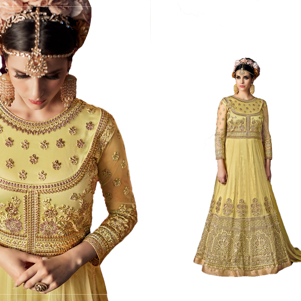 
                  
                    Indian Hand Made Punjabi Suit Salwar Kameez 101 - Maxim Creation
                  
                