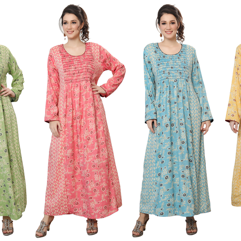Designer Abaya Caftan Maxi Gown for Women